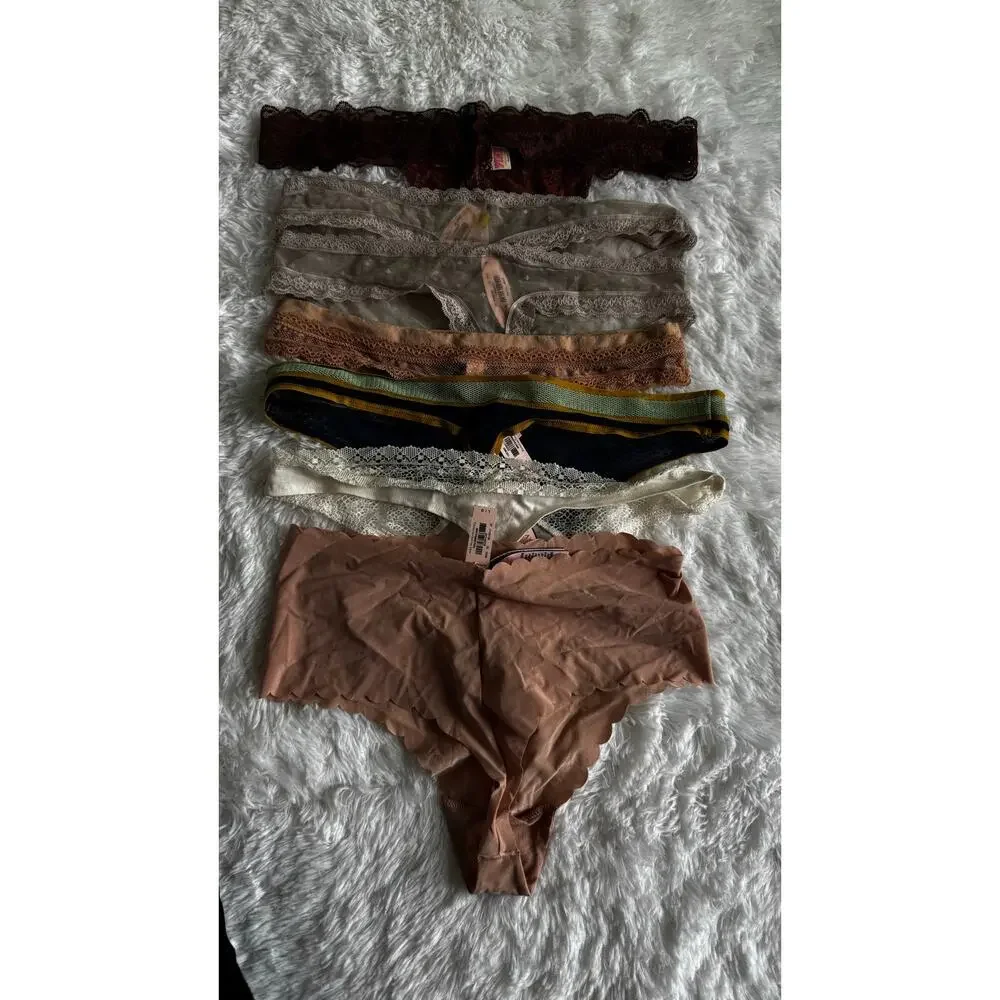 Victoria’s Secret NWT Panty Lot 17 Pairs Size Large New With Tags lot 3